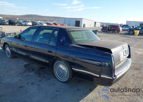 1997 Cadillac Deville D'elegance z USA, uszkodzony, nr VIN 1G6KE54Y2VU293989